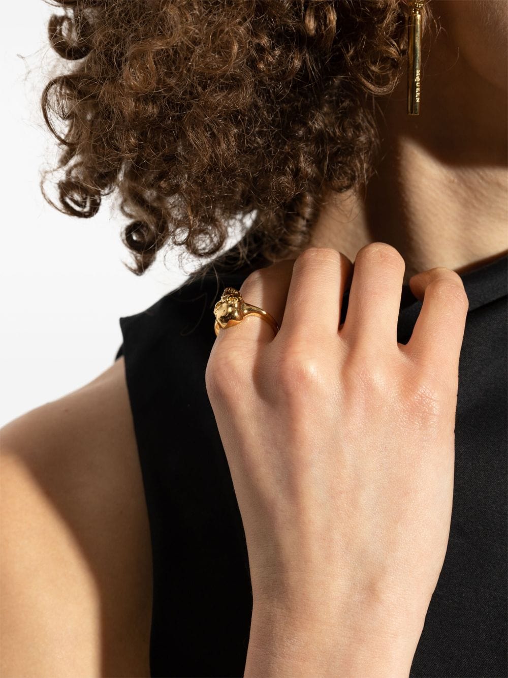 Alexander Mcqueen Jewellery 13 Alexander McQueen Bijoux Golden Alexander McQueen Bijoux Golden Brand