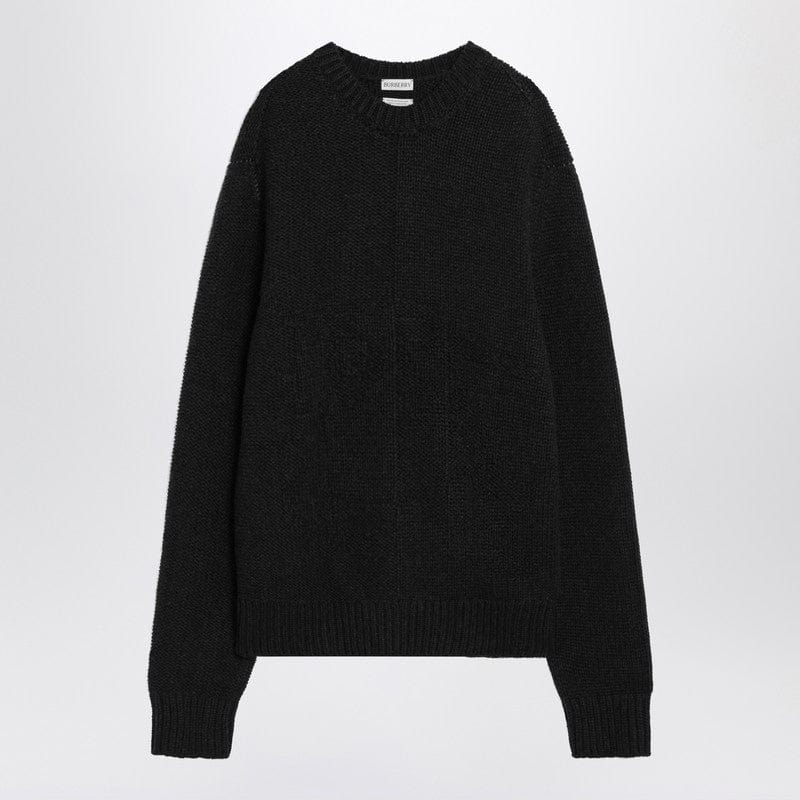 Burberry Knitwear Burberry Dark Gray cashmere sweater Burberry Dark Gray cashmere sweater Brand