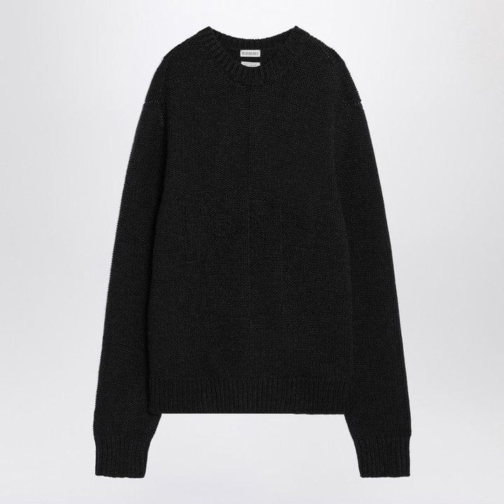 Burberry Knitwear Burberry Dark Gray cashmere sweater Burberry Dark Gray cashmere sweater Brand