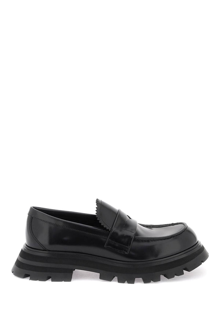 Alexander Mcqueen Loafers Alexander Mcqueen brushed leather wander loafers Alexander Mcqueen brushed leather wander loafers Brand