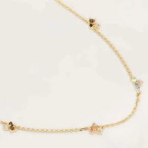 PDPaola Necklace PDPaola Co La Palette Gold U with 18k Gold Plated Finish Necklace Brand