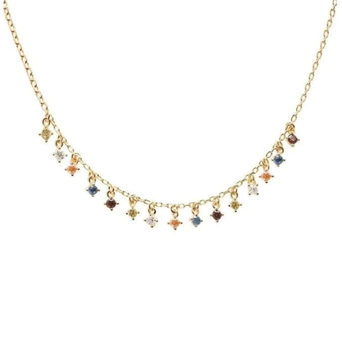 PDPaola Necklace PDPaola Pu Willow Gold U Brand