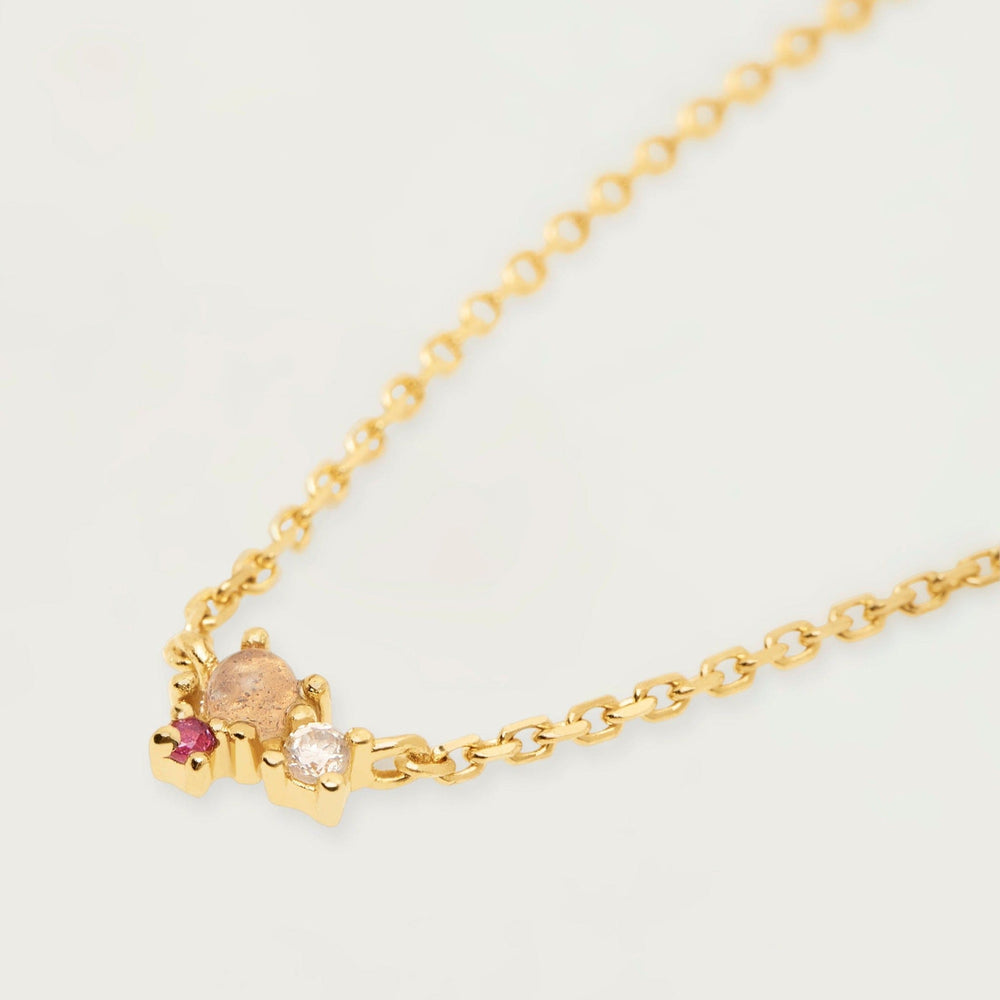 PDPaola Necklace PDPaola Rose Blush Brand