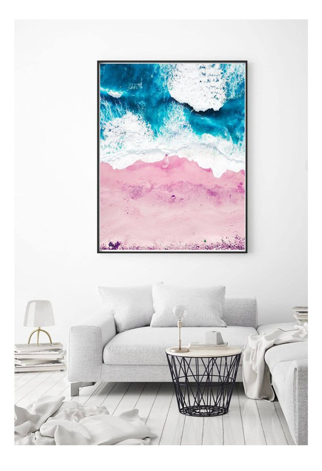 Canvas Print Pink Sand Pink Sand Framed Print Brand