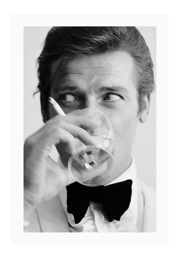 Canvas Print Roger Moore 007 Roger Moore 007 Framed print Brand