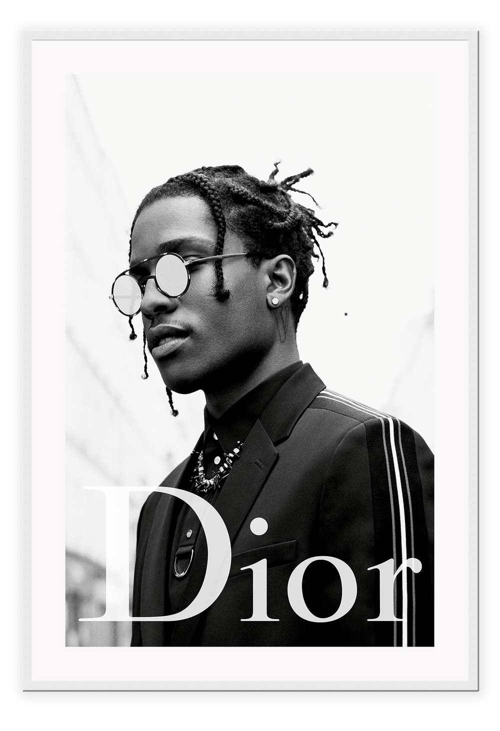 Canvas Prints ASAP Rocky Dior ASAP Rocky Dior Wall Art : Ready to hang framed artwork. Brand