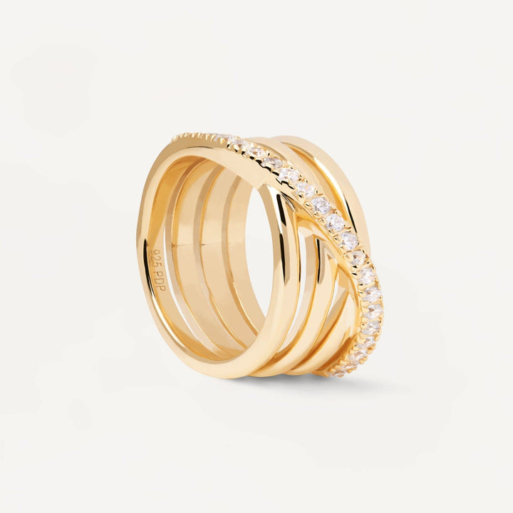 PDPaola Rings PDPaola Cruise Gold Ring Brand