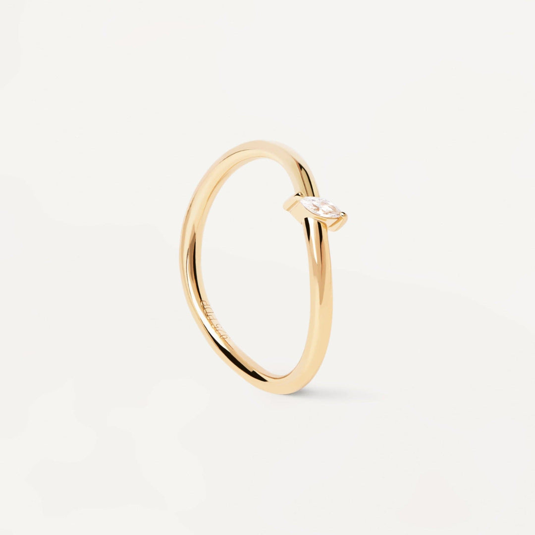 PDPaola Rings PDPaola Leaf Gold Ring Brand