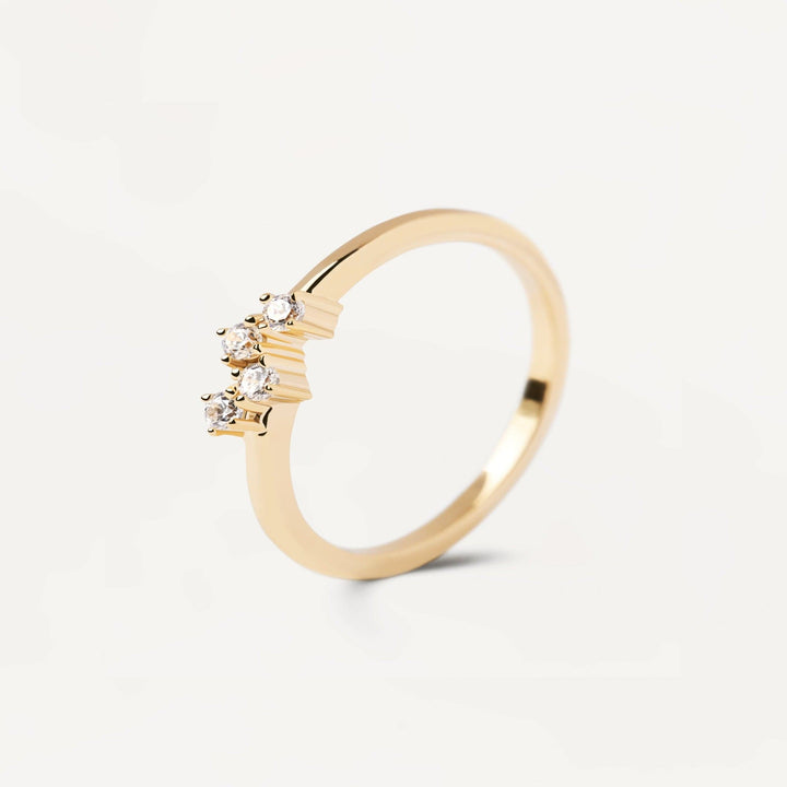 PDPaola Rings PDPaola Quatre Gold Ring Brand