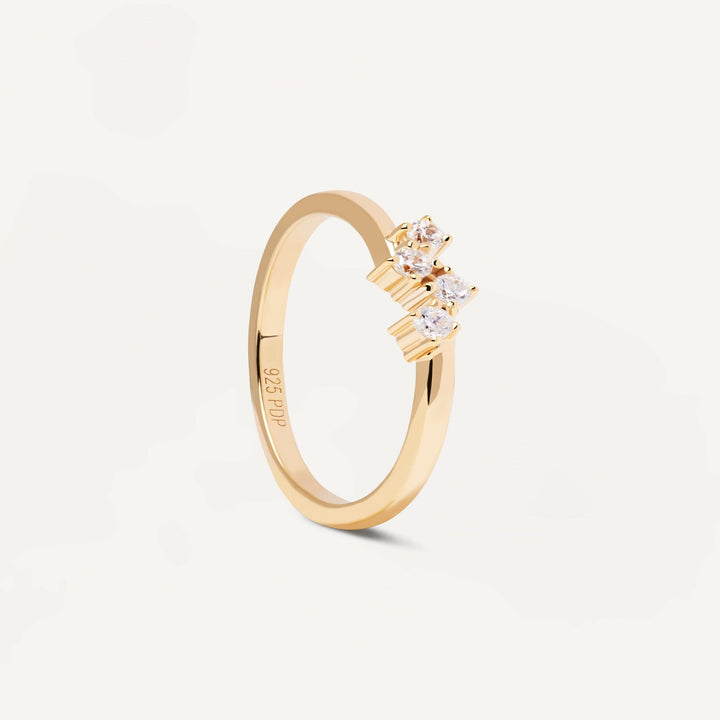 PDPaola Rings PDPaola Quatre Gold Ring Brand