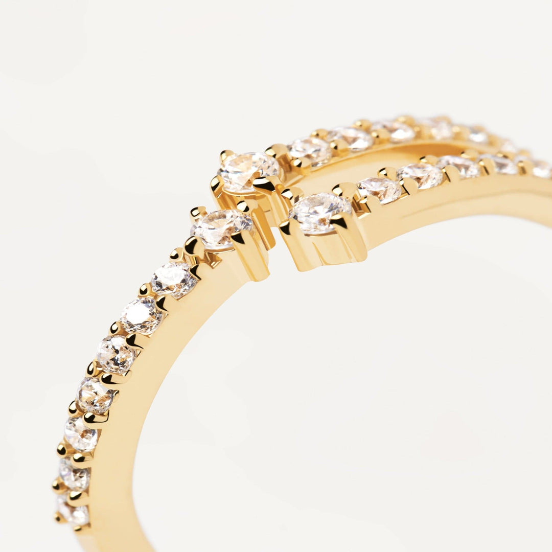 PDPaola Rings PDPaola Sisi Gold Ring Brand