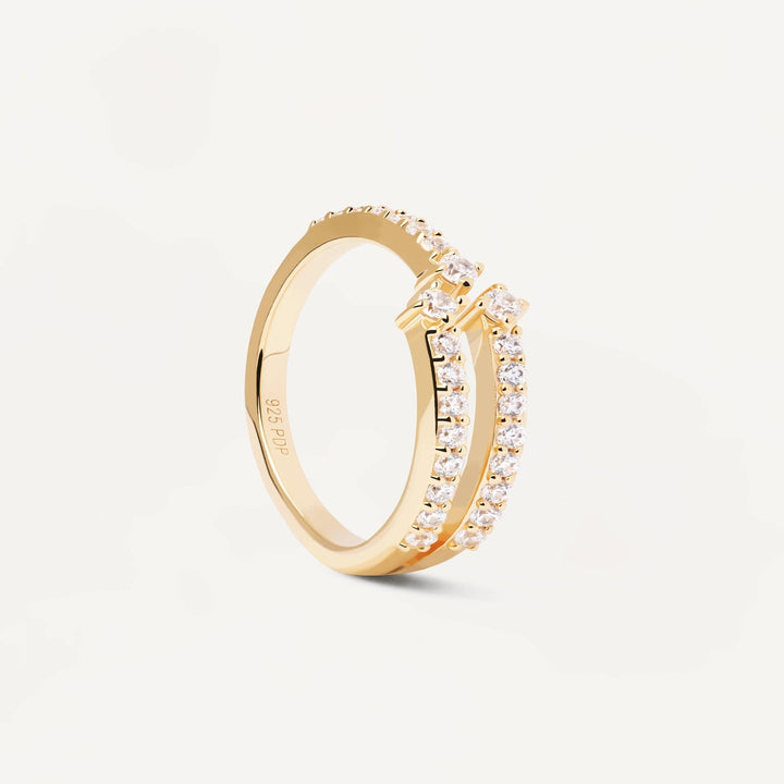 PDPaola Rings PDPaola Sisi Gold Ring Brand