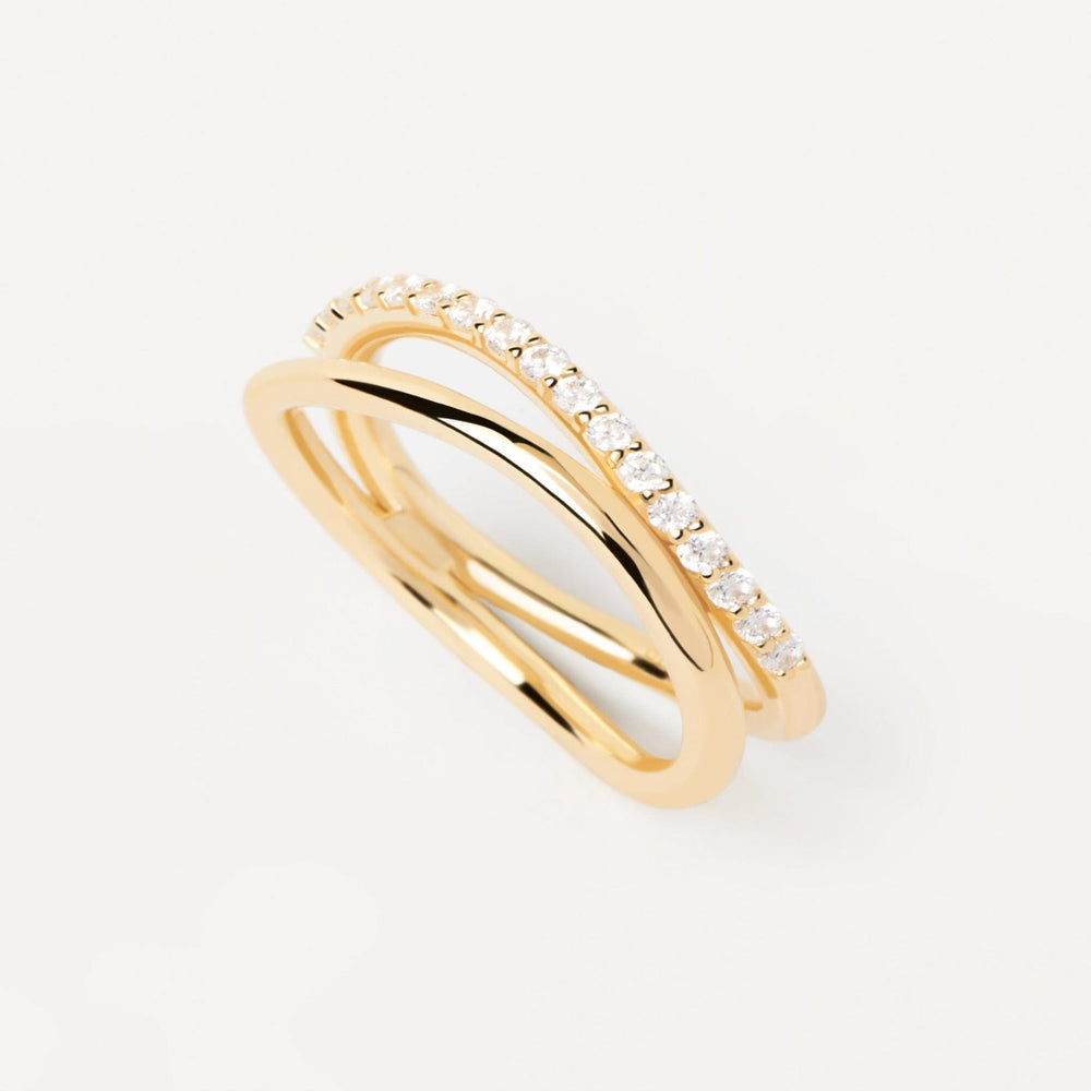 PDPaola Rings PDPaola Twister Gold Ring Brand