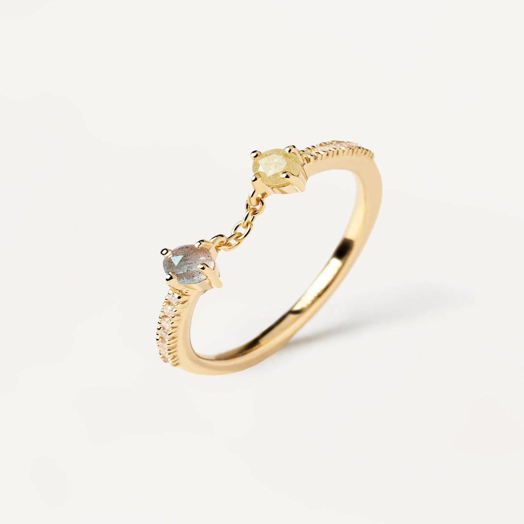 PDPaola Rings PDPaola Zena Gold Ring Brand