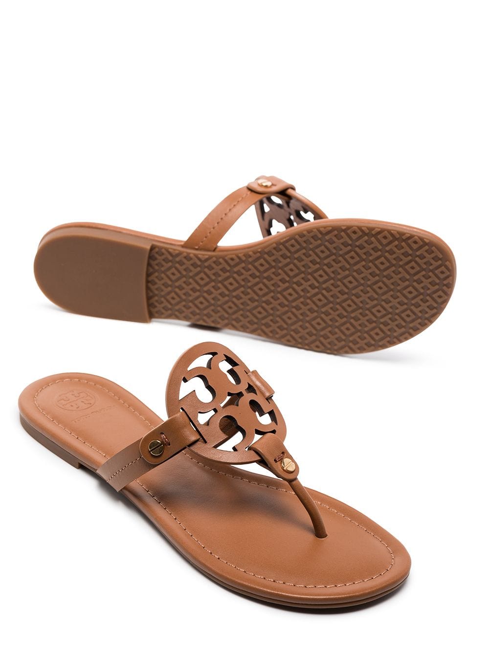 Tory Burch Sandals 5.5 Tory Burch Sandals Leather Brown Tory Burch Sandals Leather Brown Brand