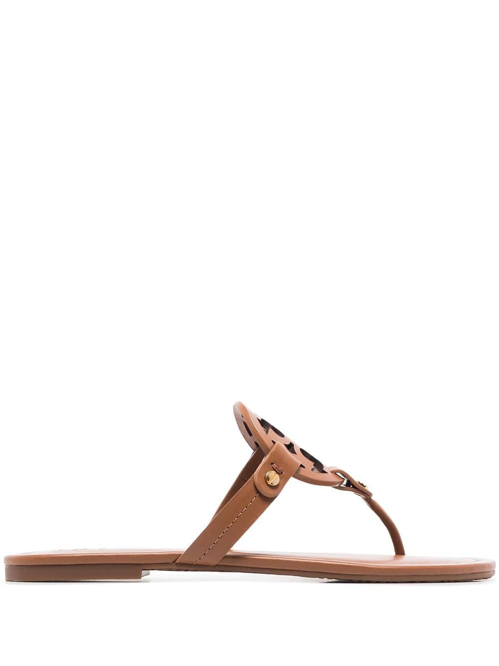Tory Burch Sandals 5.5 Tory Burch Sandals Leather Brown Tory Burch Sandals Leather Brown Brand