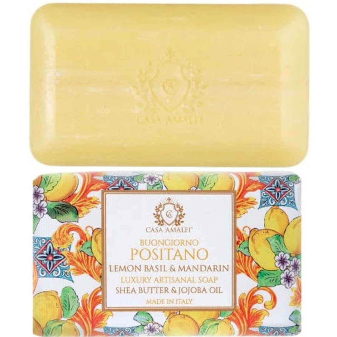 Casa Amalfi Set Body Soap Casa Amalfi Buongiorno Positano Body Soap - Lemon Basil & Mandarin 150g Set of 3Pcs Buongiorno Positano Body Soap  Brand