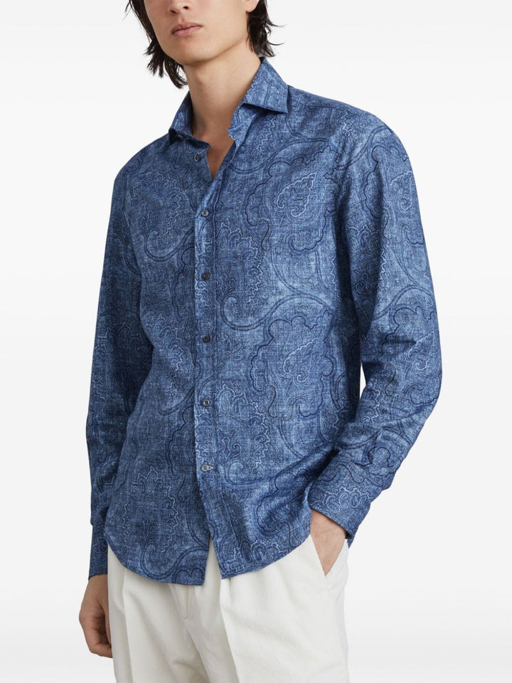 Brunello Cucinelli Shirts Brunello Cucinelli Shirts Blue Brunello Cucinelli Shirts Blue Brand