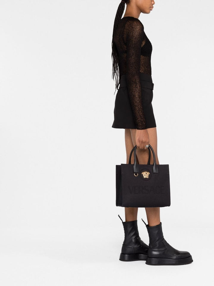 Versace Shopper UNI Versace Medusa Black Bag Versace Medusa Black Bag Brand