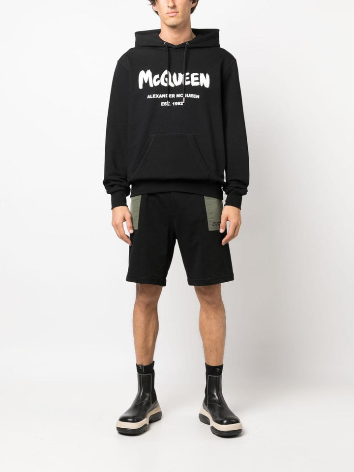 Alexander Mcqueen Short trousers Alexander McQueen Shorts Black Alexander McQueen Shorts Black Brand