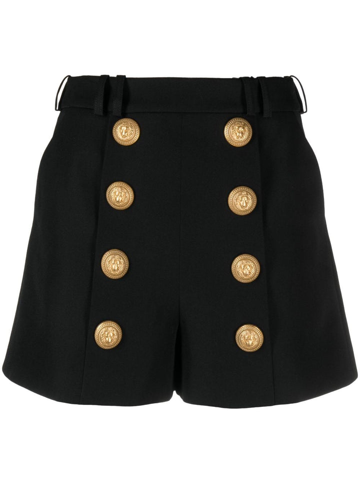 Balmain Short trousers 40 Balmain Shorts Black Balmain Shorts Black Brand