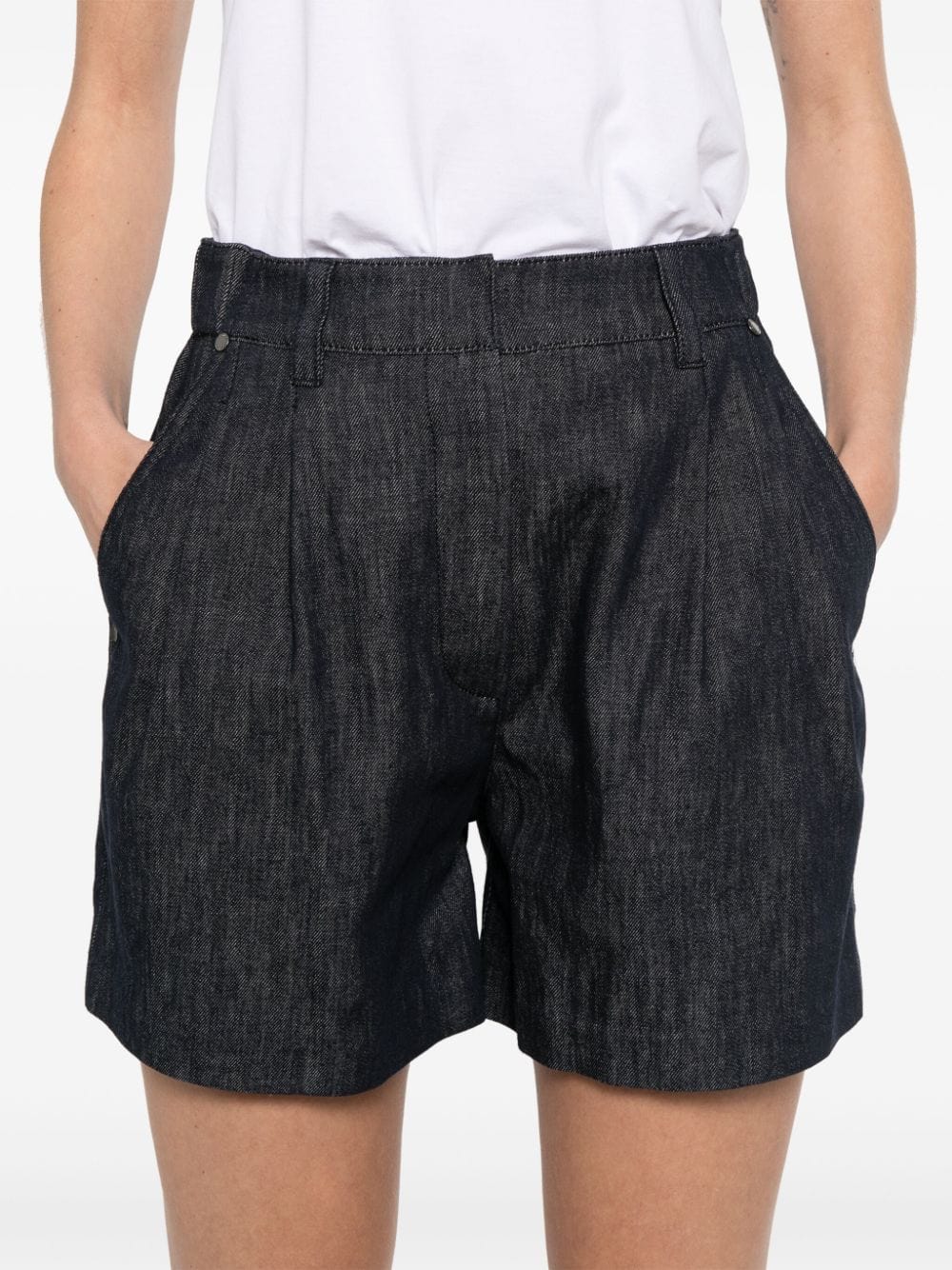 Brunello Cucinelli Short trousers 42 Brunello Cucinelli Shorts Blue Brunello Cucinelli Shorts Blue Brand