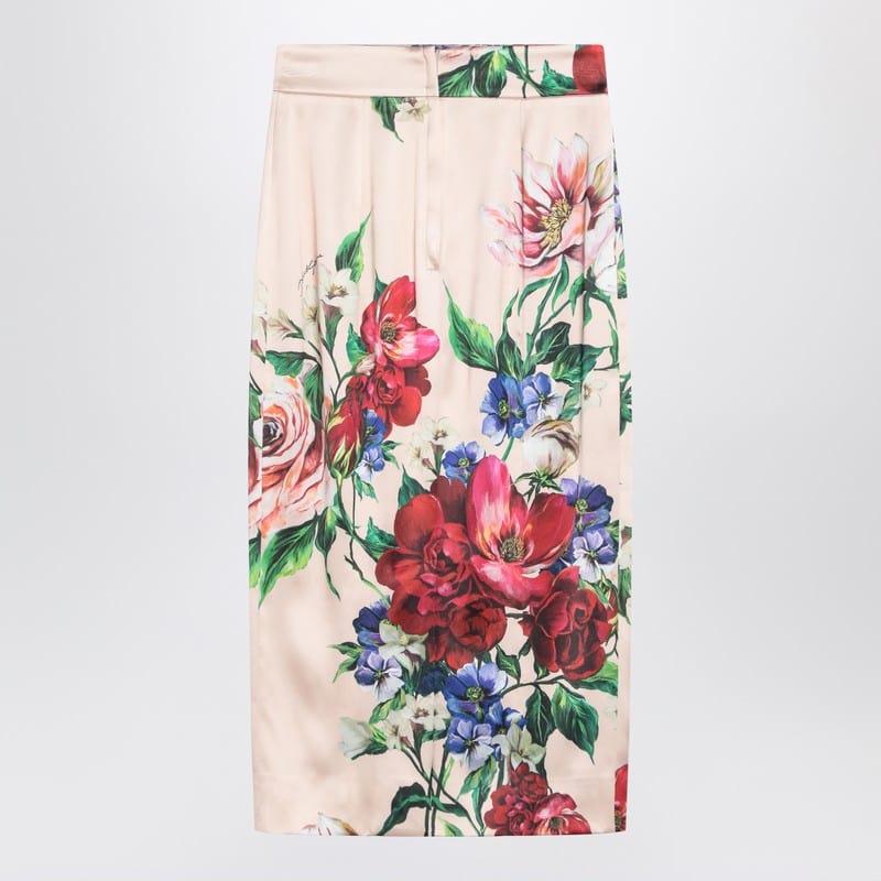 Dolce & Gabbana Skirts Dolce & Gabbana Dolce&Gabbana Longuette skirt with floral print Dolce & Gabbana Dolce&Gabbana Longuette skirt with floral print Brand