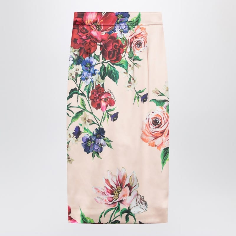 Dolce & Gabbana Skirts Dolce & Gabbana Dolce&Gabbana Longuette skirt with floral print Dolce & Gabbana Dolce&Gabbana Longuette skirt with floral print Brand