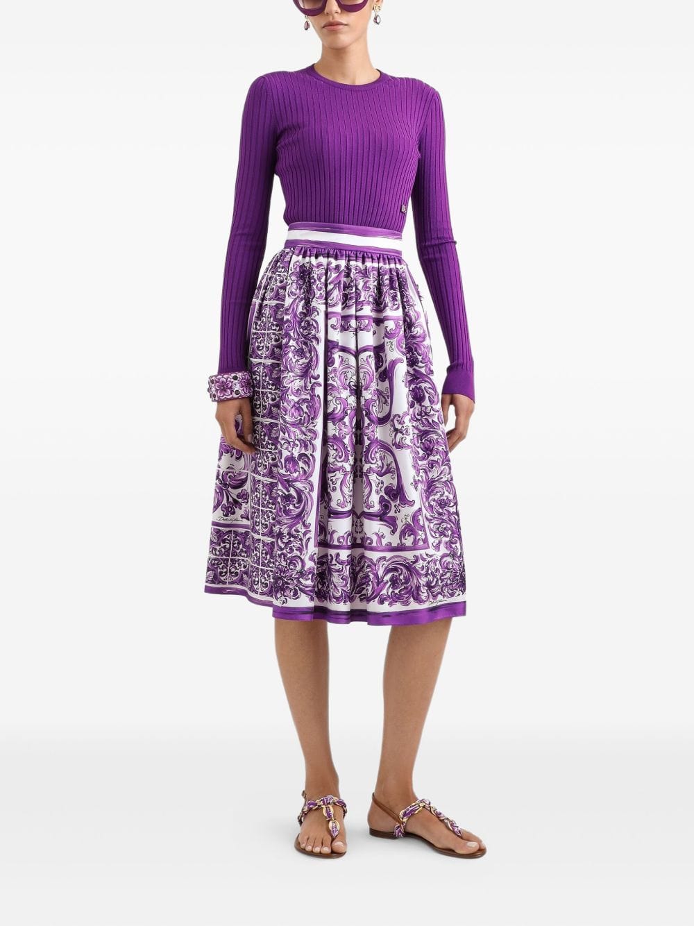 Dolce & Gabbana Skirts Dolce & Gabbana Skirts Purple Dolce & Gabbana Skirts Purple Brand