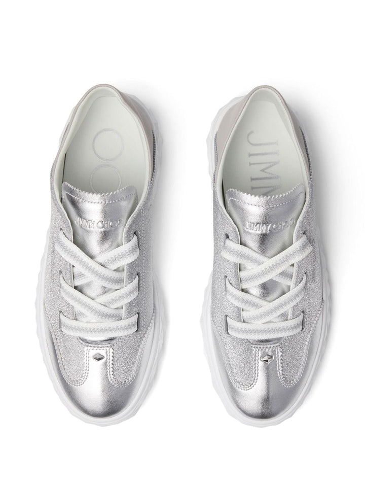 Jimmy Choo Sneakers 41 Jimmy Choo Sneakers Silver Jimmy Choo Silver Sneakers – Sleek &amp; Stylish Footwear Brand