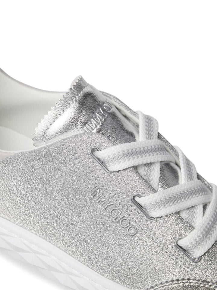 Jimmy Choo Sneakers 41 Jimmy Choo Sneakers Silver Jimmy Choo Silver Sneakers – Sleek &amp; Stylish Footwear Brand