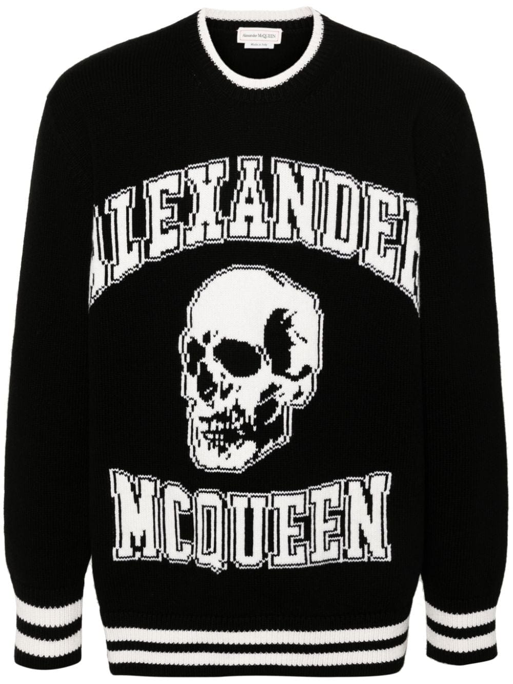 Alexander Mcqueen Topwear S Alexander McQueen Sweaters Black Alexander McQueen Sweaters Black Brand