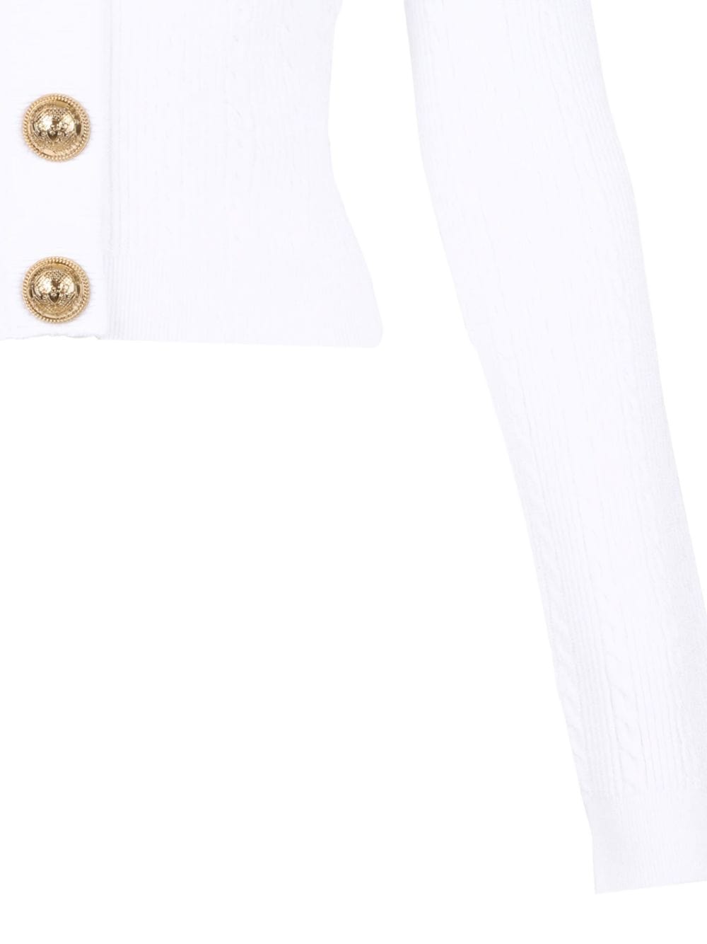 Balmain Topwear Balmain Sweaters White Balmain Sweaters White Brand