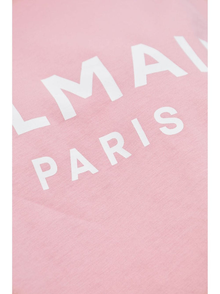 Balmain Topwear Balmain T-shirts and Polos Pink Balmain T-shirts and Polos Pink Brand