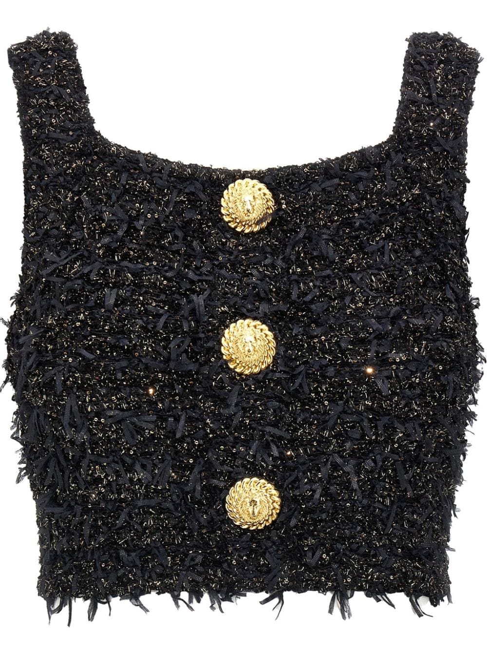 Balmain Topwear 38 Balmain Top Black Balmain Top Black Brand