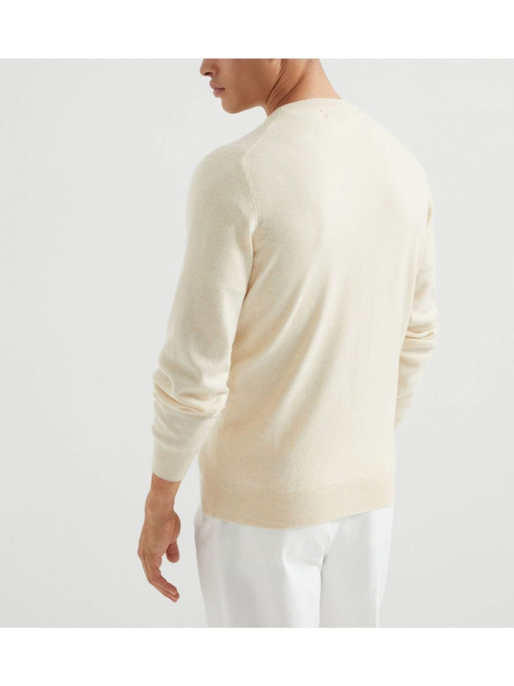 Brunello Cucinelli Topwear Brunello Cucinelli Sweaters Beige Brunello Cucinelli Sweaters Beige Brand