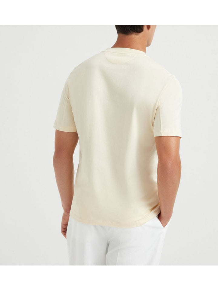 Brunello Cucinelli Topwear Brunello Cucinelli T-shirts and Polos Beige Brunello Cucinelli T-shirts and Polos Beige Brand