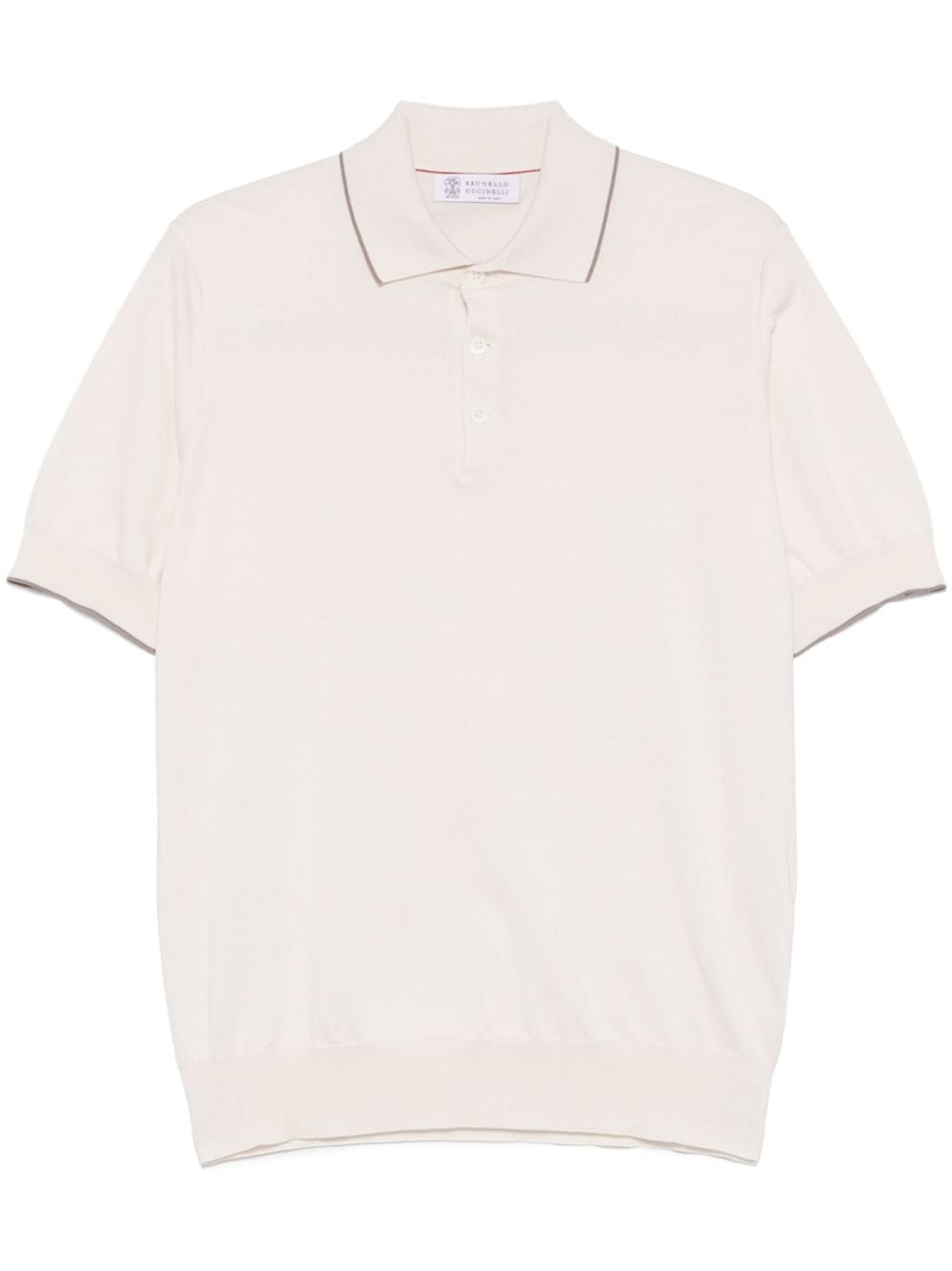 Brunello Cucinelli Topwear 46 Brunello Cucinelli T-shirts and Polos White Brunello Cucinelli T-shirts and Polos White Brand