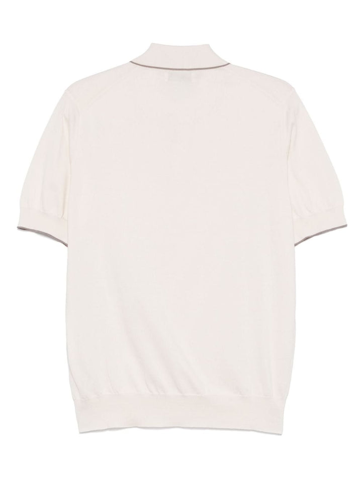 Brunello Cucinelli Topwear 46 Brunello Cucinelli T-shirts and Polos White Brunello Cucinelli T-shirts and Polos White Brand
