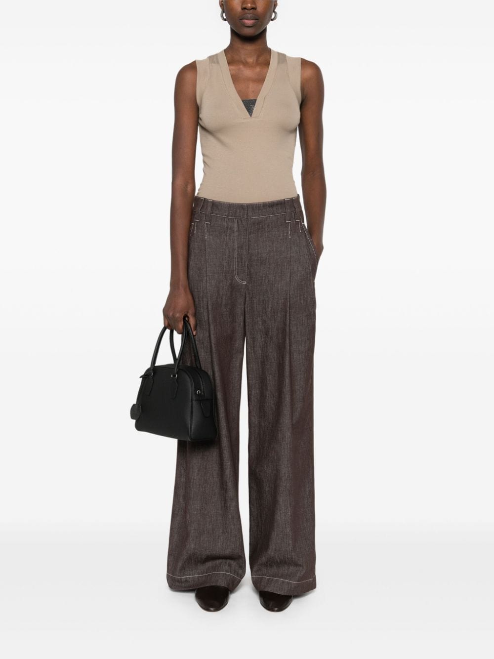 Brunello Cucinelli Topwear XS Brunello Cucinelli Top Beige Brunello Cucinelli Top Beige Brand