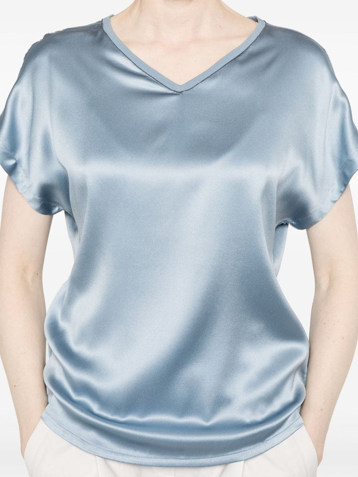 Brunello Cucinelli Topwear Brunello Cucinelli Top Clear Blue Brunello Cucinelli Top Clear Blue Brand