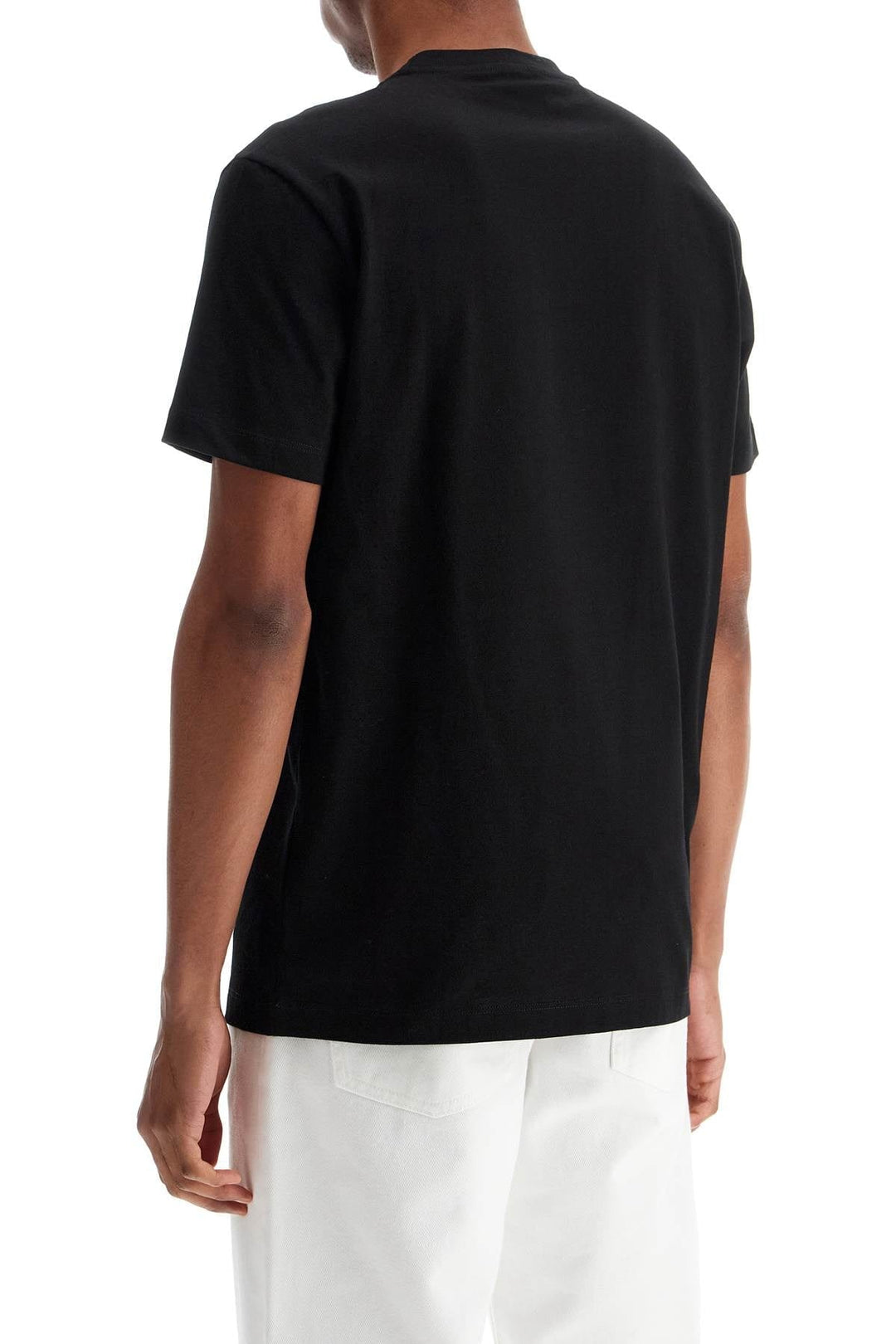 Versace Topwear Versace Medusa Gallery Embroidered T-shirt Versace Medusa Gallery Embroidered T-shirt Brand