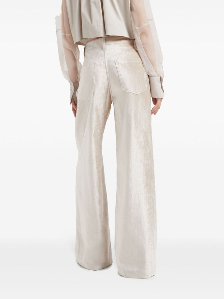 Brunello Cucinelli Trousers 40 Brunello Cucinelli Trousers Beige Brunello Cucinelli Trousers Beige Brand