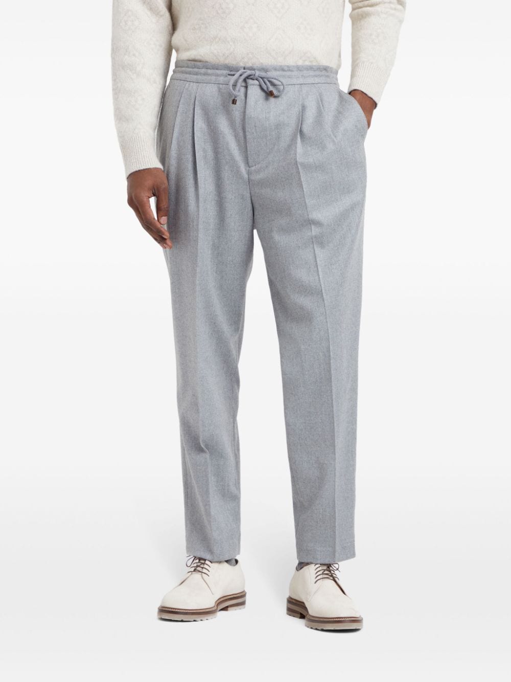 Brunello Cucinelli Trousers 56 Brunello Cucinelli Trousers Light Grey Brunello Cucinelli Trousers Light Grey Brand