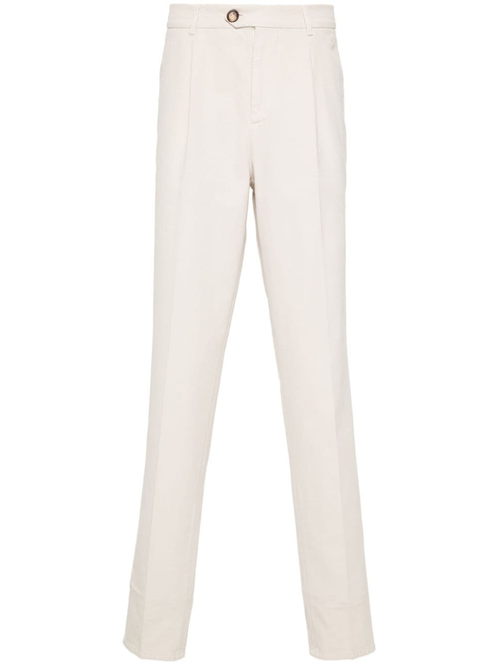 Brunello Cucinelli Trousers Brunello Cucinelli Trousers White Brunello Cucinelli Trousers White Brand