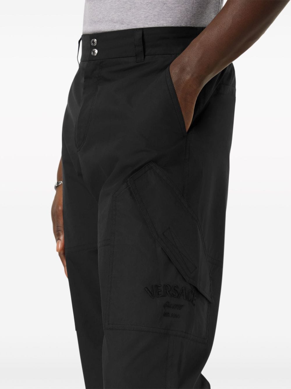 Versace Trousers Versace Trousers Black Versace Trousers Black Brand