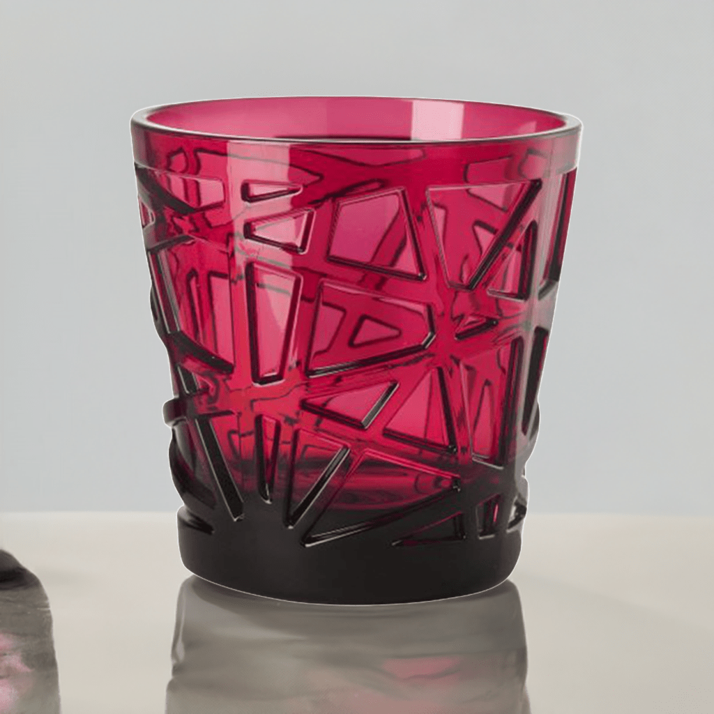 Mario Luca Giusti Tumblers Mario Luca Giusti David Set of 2 Ruby Tumblers Brand