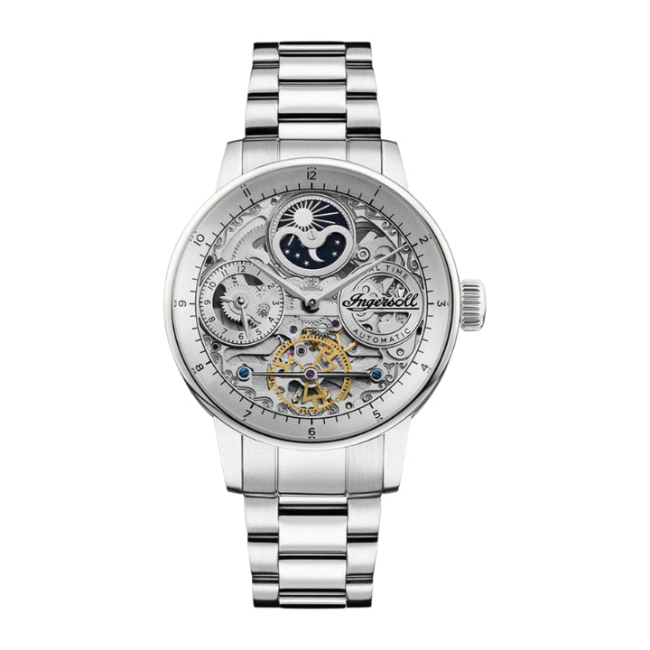 Ingersoll Watch Ingersoll Jazz Silver Automatic Watch Brand
