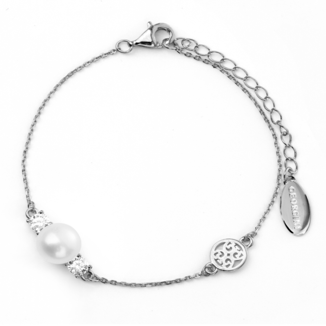 Georgini Bracelet Georgini Oceans Noosa Freshwater Pearl Bracelet Silver Brand