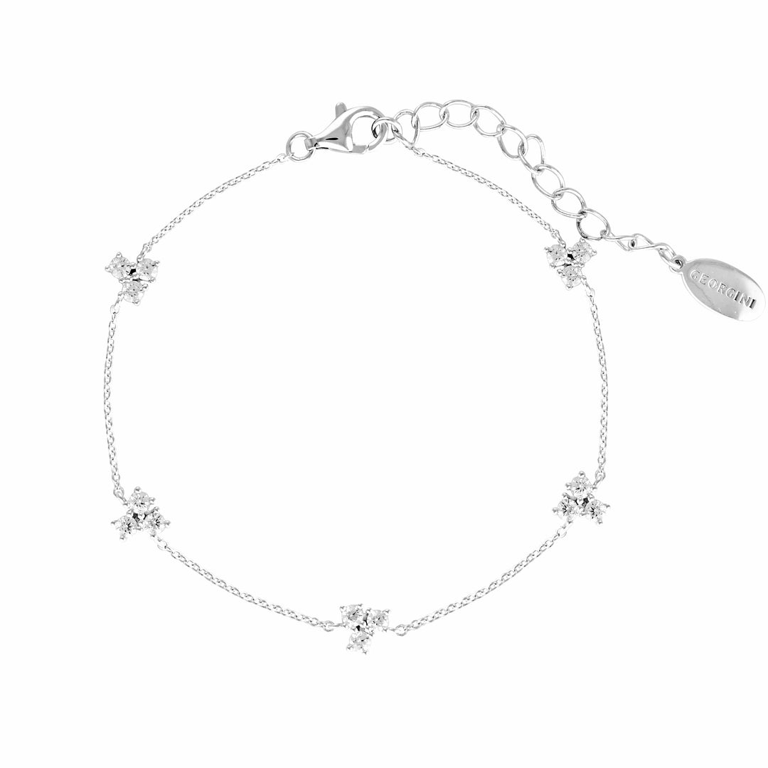 Georgini Bracelet Georgini The Layered Edit Trois Bracelet Silver Brand